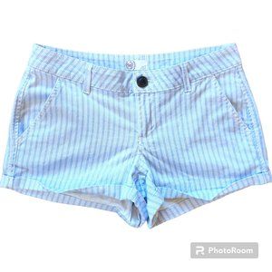 Jr S:5 Light Blue Striped SO Shorts